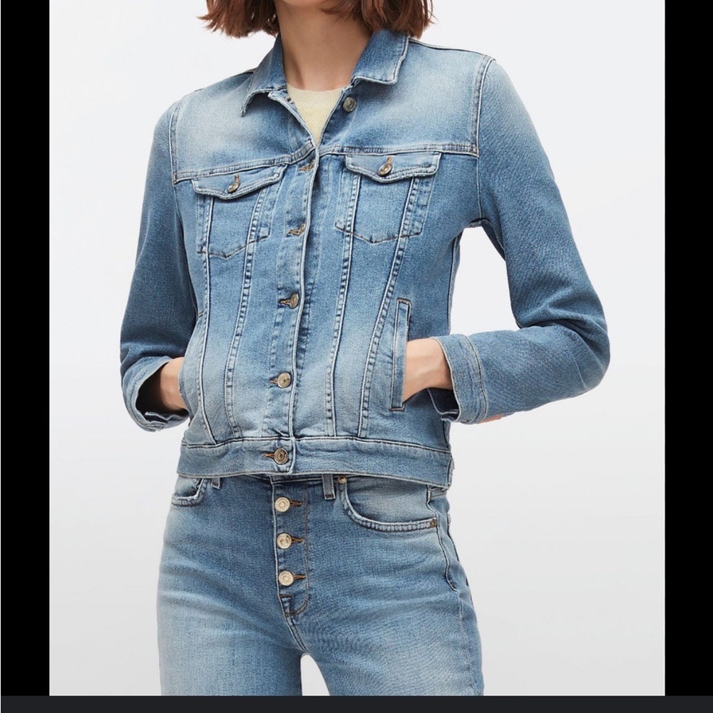 7 For All Mankind Trucker Jacket
